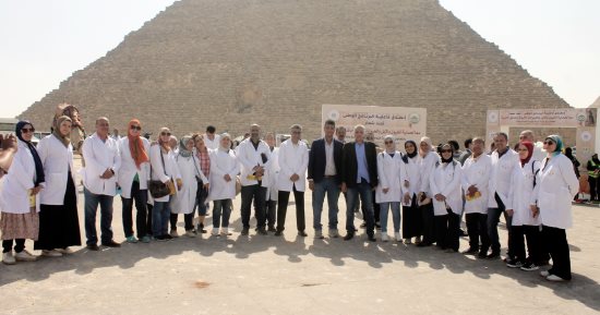 علاج 9008 حيوانات خلال 30 قافلة بيطرية مجانية بالجيزة 