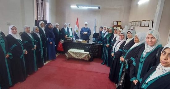 وكيل وزارة الأوقاف بالإسكندرية يجتمع بالواعظات 