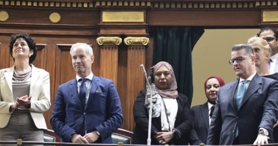 المبعوث الخاص لحقوق الإنسان للاتحاد الأوروبى يشارك فى الجلسة العامة للنواب