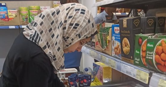 حملة مكبرة للتفتيش على المحلات التجارية بحى ثان طنطا  