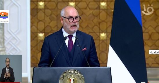 رئيس أستونيا: شراكة الاتحاد الأوروبى مع مصر تعزز التعاون الثنائى