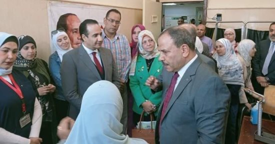 معهد الكبد القومى بجامعة المنوفية يشارك فى المبادرة الرئاسية "بداية"