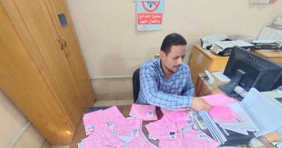  استخراج 1540 شهادة صحية للعاملين بمحطات مياه الشرب فى سوهاج 