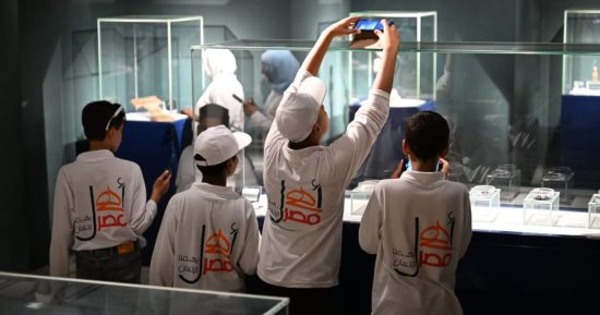 جولات لـ200 طفل بأسبوع أهل مصر فى معبد الأقصر ومتحف التحنيط.. صور