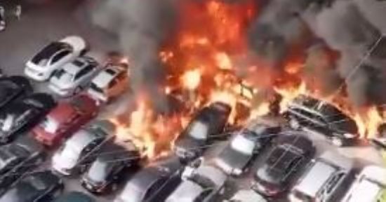 إصابة 12 شخصا إثر اندلاع حريق بمبنى تجاري في كوريا الجنوبية