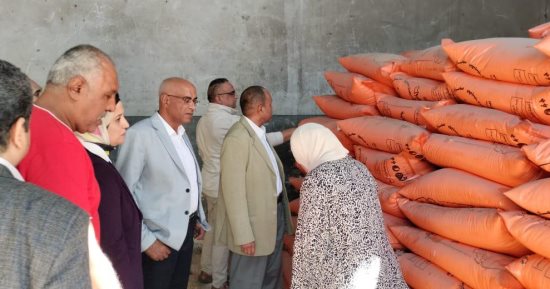 الزراعة تتابع المحاصيل الزراعية ومنظومة الأسمدة في الاسكندرية