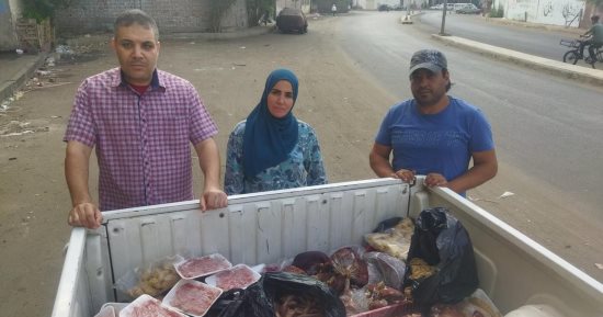 ضبط طن مصنعات لحوم ودواجن غير صالحة للاستهلاك خلال حملة فى إمبابة