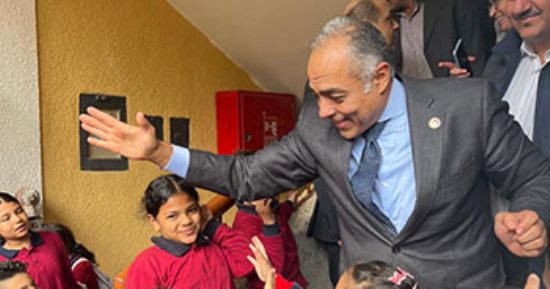الوطنية للانتخابات تنظم محاكاة للتصويت بمدارس القليوبية