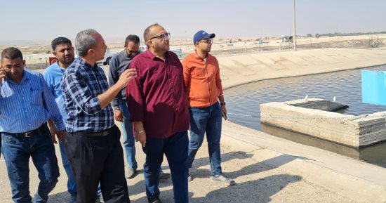 رئيس مياه سوهاج يتفقد محطات 3 مراكز للتأكد من جودة المياه المنتجة