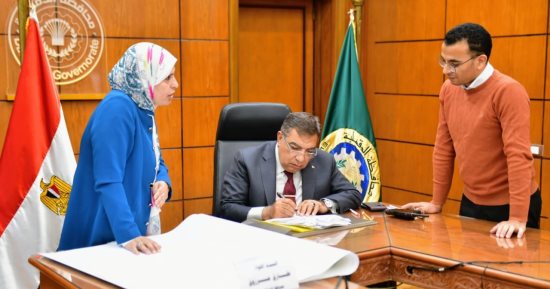 محافظ الدقهلية يعتمد المخططات التفصيلية لعدة قرى