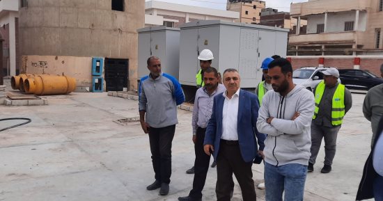 رئيس "مياه دمياط" يتفقد محطات غرب النيل ويوجه بالالتزام بمعايير الجودة