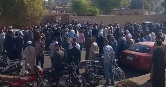 تشييع جنازة شقيقة شيخ الأزهر الشريف بمقابر العائلة فى الأقصر.. صور