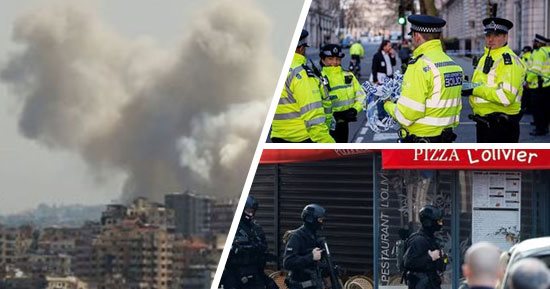 العالم هذا المساء.. احتجاز رهائن فى أحد المطاعم بضواحى باريس.. إجلاء أكثر من 250 ألف شخص فى الفلبين مع اقتراب الإعصار "مان-يى".. وإخلاء مدرسة بريطانية بعد اكتشاف مادة متفجرة بحوزة أحد التلاميذ