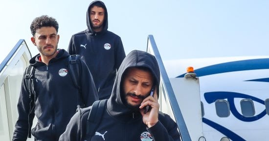 منتخب مصر يصل القاهرة قادما من كاب فيردي.. صور 