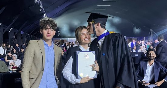 Here Shiha celebrates her son Adam’s graduation: You are my greatest achievement