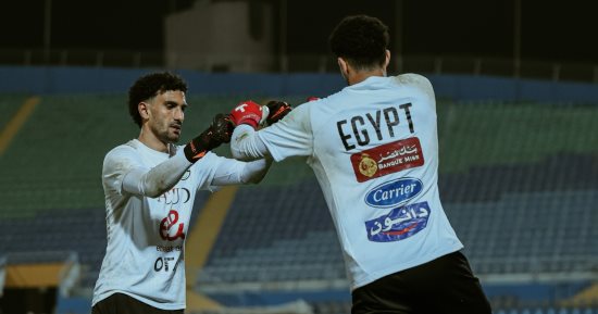 تدريبات فردية لمحمد عواد على استاد برج العرب بعد مواجهة المصرى البورسعيدى