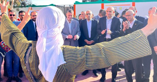 وزير التعليم يبدأ جولته فى شمال سيناء بتفقد مدرسة الشهيد غانم شبانة.. صور