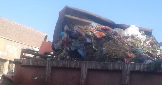 رفع 250 طن قمامة خلال حملات نظافة بقرى مركز المحلة