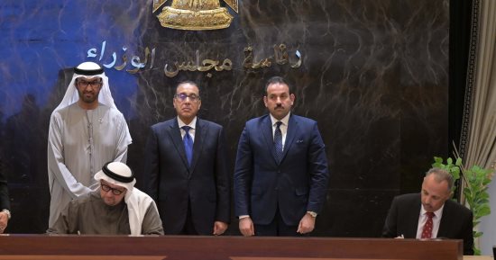 توقيع مذكرتى تفاهم بين جهاز مستقبل مصر للتنمية المستدامة و"مصدر" الإماراتية