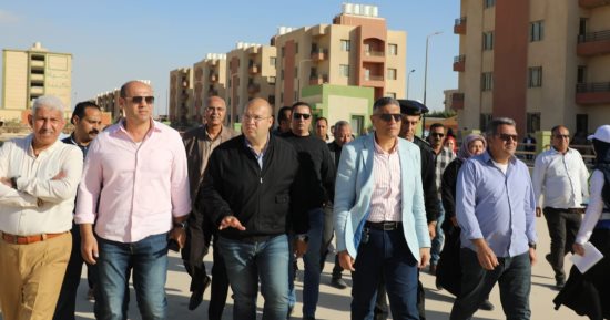 محافظ الجيزة: مشروع إسكان الديسمى يضم 256 وحدة سكنية لمتضررى السيول بالصف