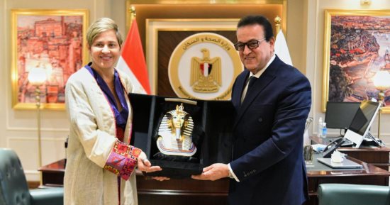 نائب رئيس الوزراء يستقبل السيدة الأولى بجمهورية كولومبيا.. صور