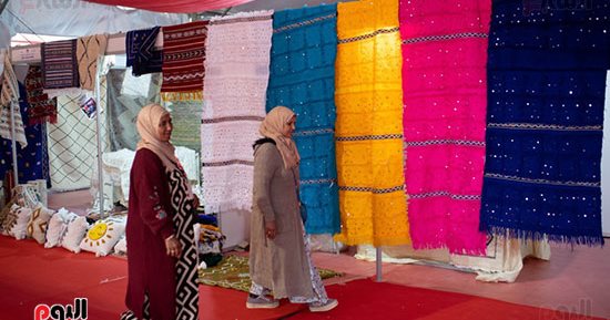 انطلاق النسخة السابعة من مهرجان السجاد المغربى للحفاظ على التراث الثقافى