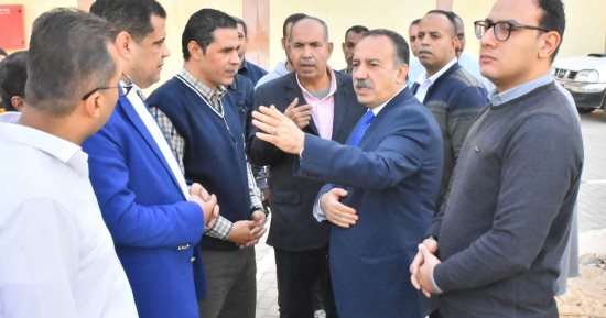 محافظ أسيوط يتابع أعمال تطوير مركز شباب منفلوط تمهيداً لافتتاحه
