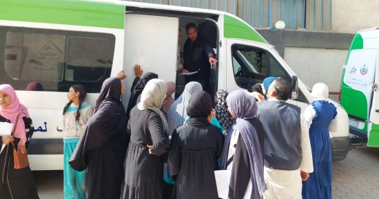 محافظ الجيزة: الكشف على 7100 مواطن بالصف والبدرشين خلال قوافل علاجية شاملة