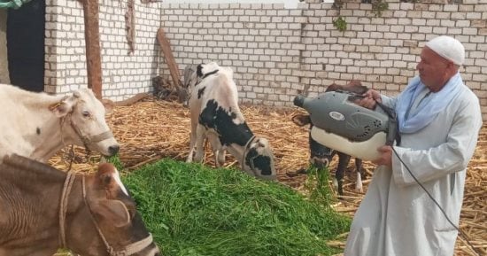 تقديم 2734 خدمة خلال 5 قوافل بيطرية مجانية وقائية إرشادية فى المنيا