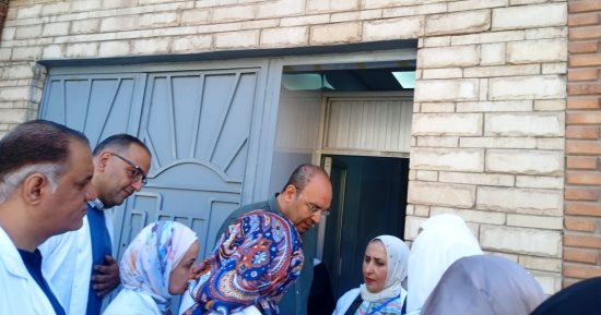 وكيل صحة الدقهلية يتفقد مستشفى "طلخا ونبروه" ووحدة "الجنينة" تمهيدا لافتتاحهم