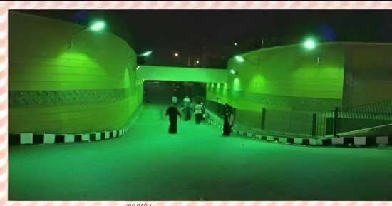 نفق البساتين بشبين الكوم فى المنوفية يتحول لتحفة فنية بعد تطويره.. صور