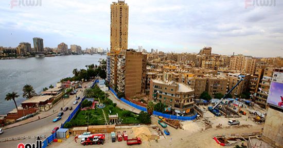 غلق شارع الروضة بمصر القديمة.. تعرف على التحويلات المرورية.. صور