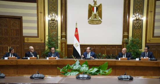 الرئيس السيسى: مستعدون لتعزيز التعاون مع القطاع الخاص الأجنبى