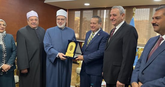 رئيس هيئة الجودة يزور معهدا أزهريا بالغربية لمتابعة أعمال المراجعة