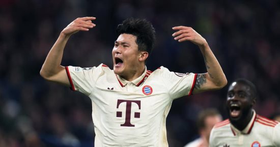 Bayern vs PSG.. Kim Min Jae gives Bayern a first half lead