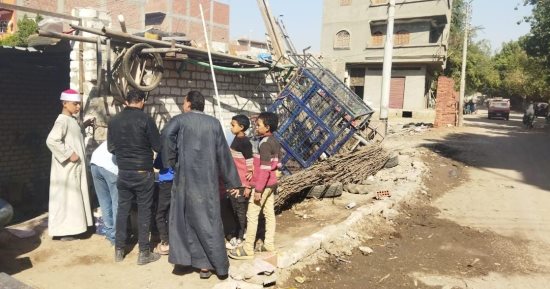 تكثيف حملات الإشغالات وتعديات الباعة الجائلين بمركز ساحل سليم فى أسيوط