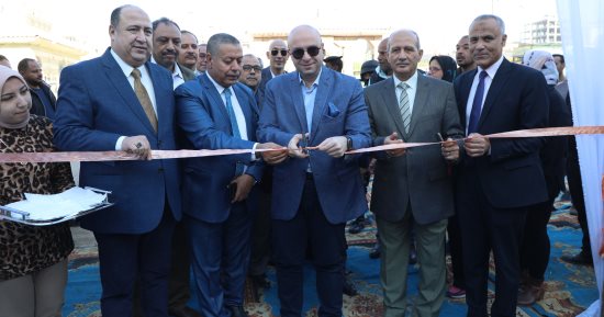 محافظ بنى سويف يفتتح سوق "اليوم الواحد" لتوفير السلع الأساسية 
