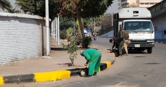 تجهيزات لافتتاح أسواق اليوم الواحد بشارع الصوامع فى إمبابة غدًا