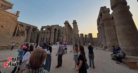 موسم سياحى شتوى دافئ بالأفواج السياحية فى الأقصر