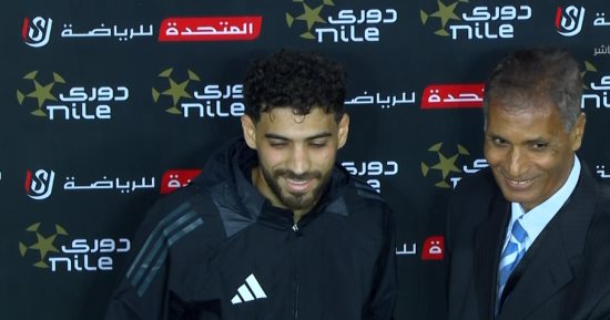 عبد الرحمن البانوبى رجل مباراة زد وحرس الحدود