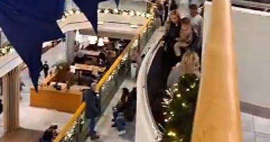 توت عنخ أمون يزين احتفالات سويسرا بأعياد الميلاد والبلاك فرايداي.. فيديو