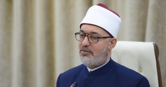 المفتى يدين التفجير الإرهابى بكنيسة مار إلياس بدمشق: اعتداء على الإنسانية كلها