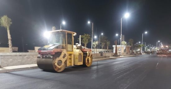 محافظة الجيزة تعلن استكمال تطوير ورصف طريق المنصورية بطول 2 كم