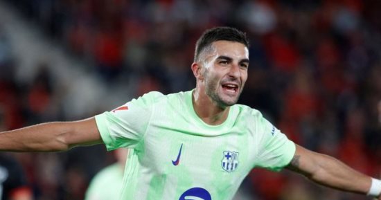 مايوركا يفرض التعادل على برشلونة فى شوط أول نارى بالدورى الإسبانى.. فيديو