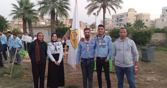 جامعة الزقازيق تشارك فى المعسكر الكشفى لجوالى وجوالات الجامعات المصرية
