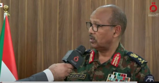 عضو السيادة السودانى: تحية للقيادة والحكومة المصرية على الدعم الكبير للنازحين