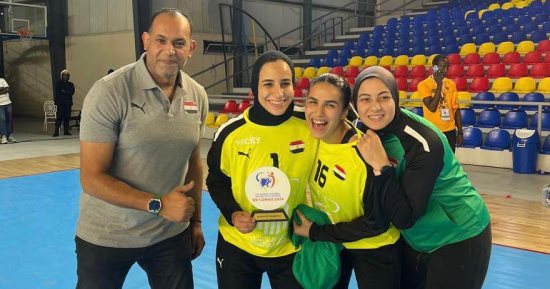 مى جمعة أفضل لاعبة فى مباراة مصر و الكونغو فى ربع نهائى بطولة أفريقيا 