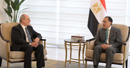 رئيس الحكومة يلتقى نائب رئيس الوزراء اللبنانى
