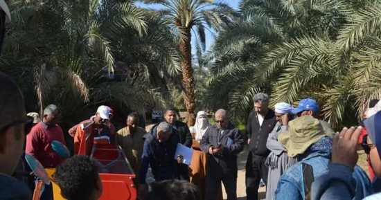 البحوث الزراعية بالوادى الجديد تستقبل وفد الإيكاردا ضمن مشروع الزراعة المتكاملة