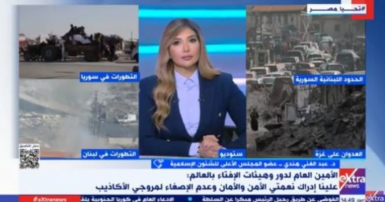 عبد الغني هندي: العالم الآن في أحوج ما يكون لأخلاق سيدنا محمد وقيم الإسلام